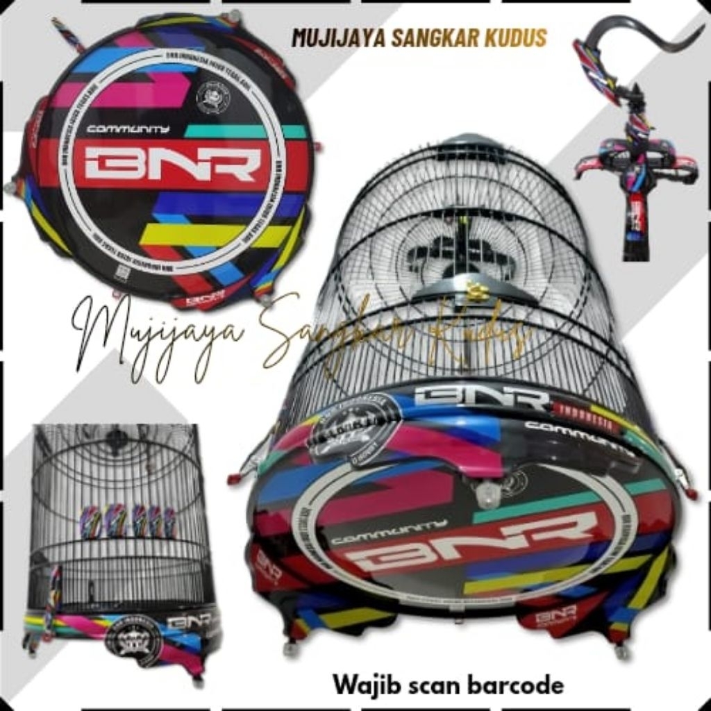 Sangkar Murai Batu BNR ORIGINAL NEW (FREE PACKING KAYU) Kandangmurai