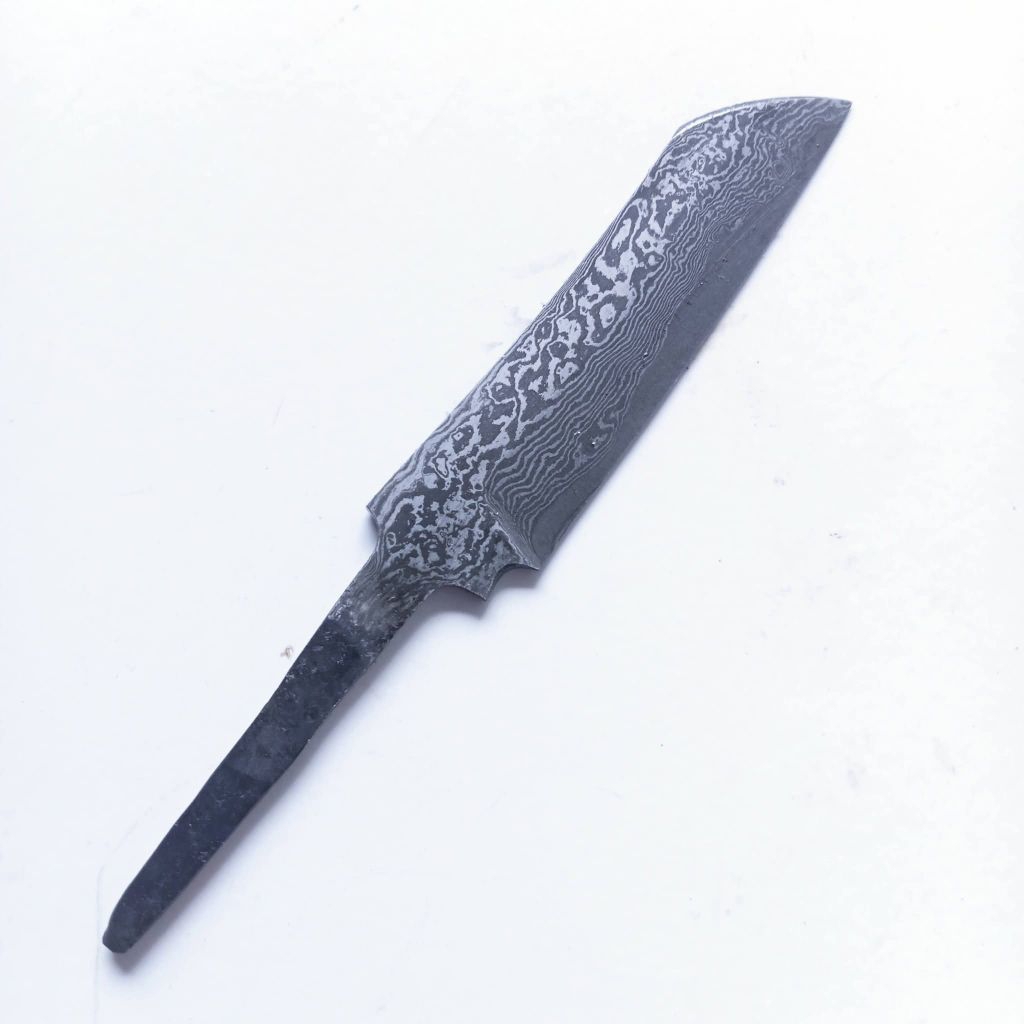 Blank Pisau Damascus/ Balik Mipih