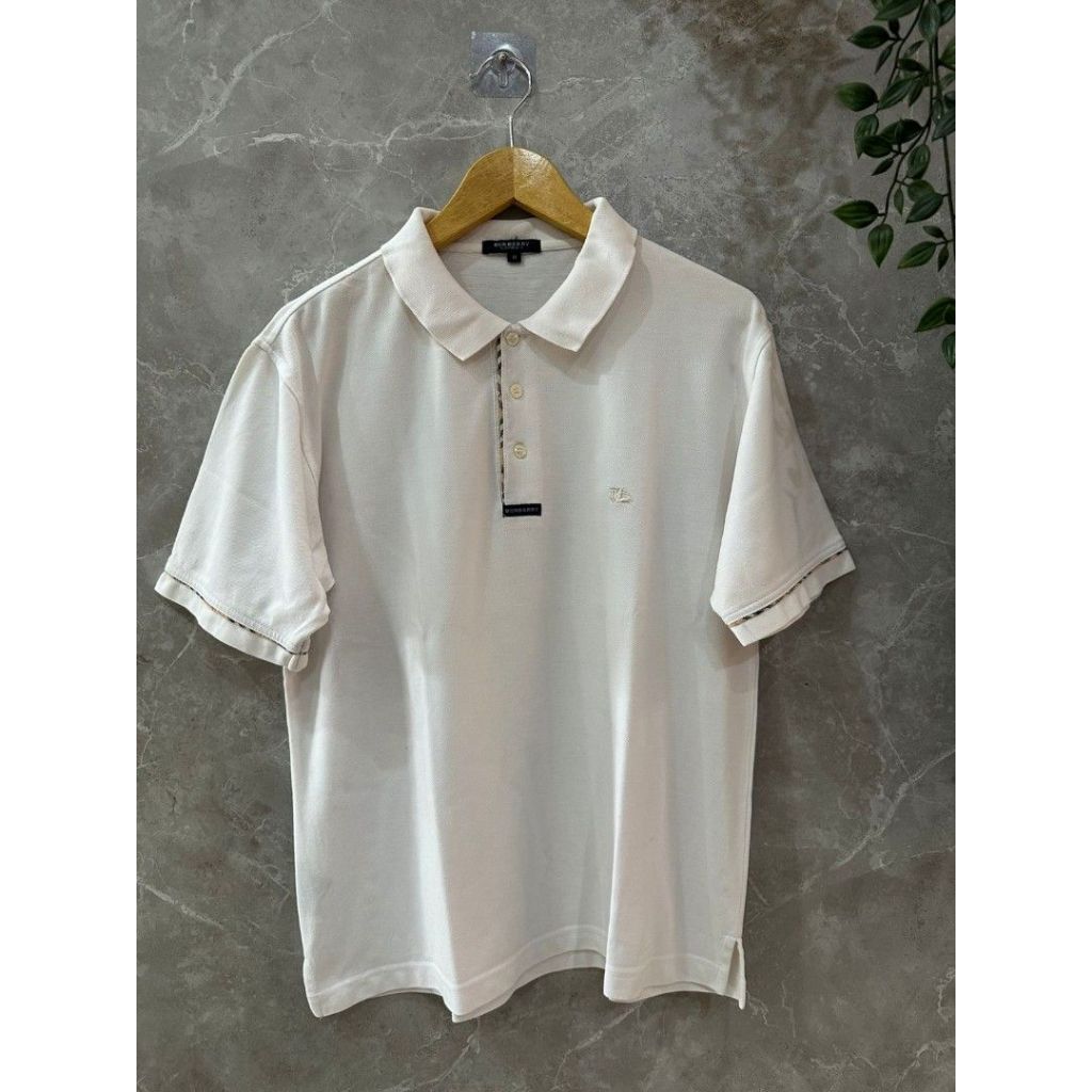 KAOS POLO BURBERRY – CLASSIC POLO (WHITE)