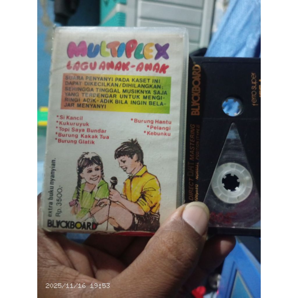 Kaset Pita Multiplex Lagu Anak-anak