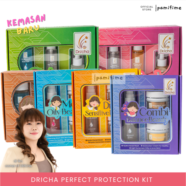 Dricha New Launching Boxkit Skincare dari Dricha
