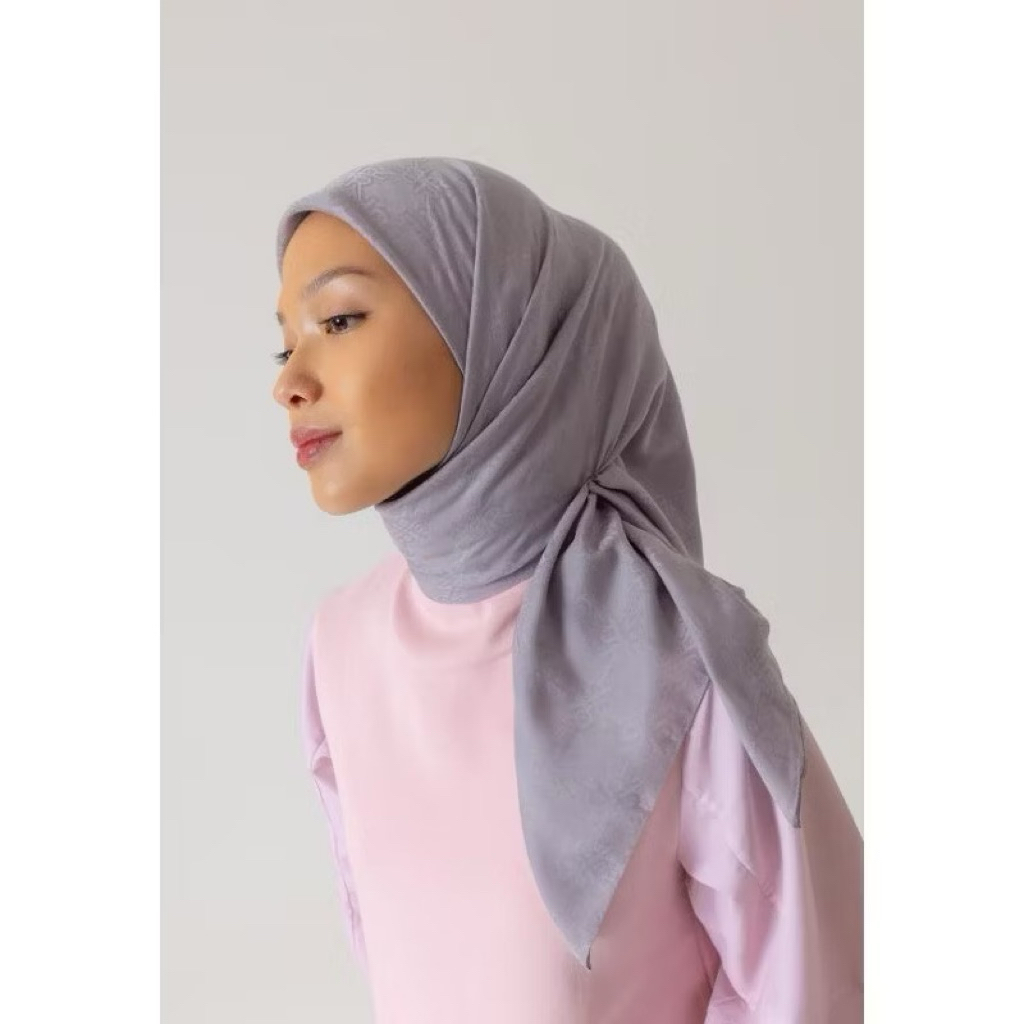 Ria Miranda Haia Jacquard Scarf (Monogram) New