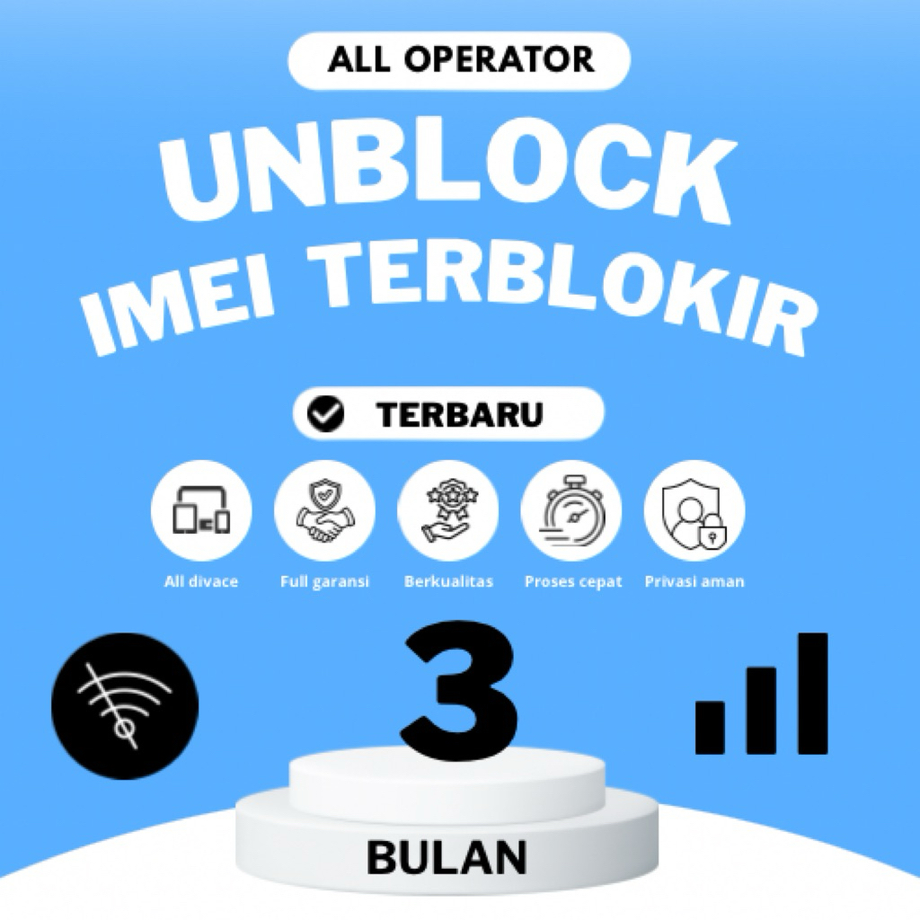 ALL OPERATOR UNBLOKER IME JARINGAN AKTIF IPHONE DAN ANDROID KILAT