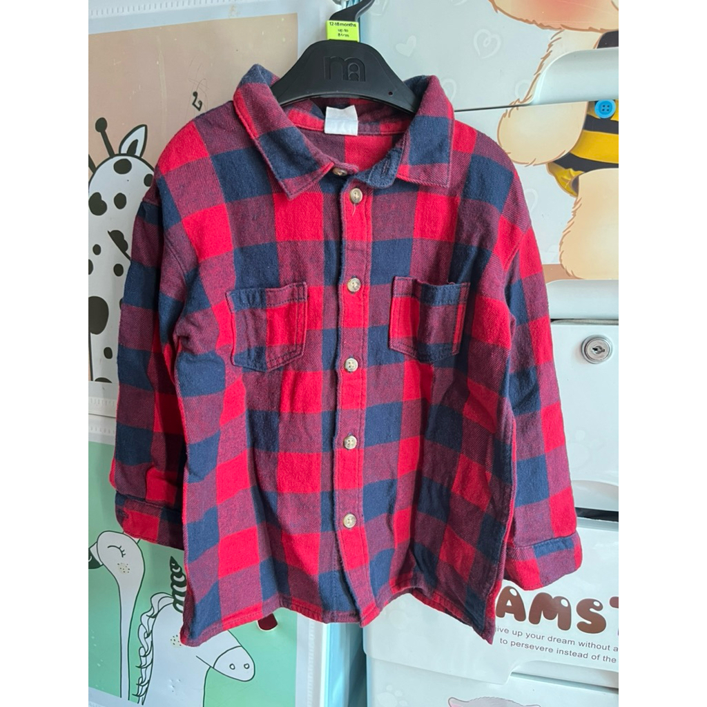 kemeja anak laki laki h&m pl