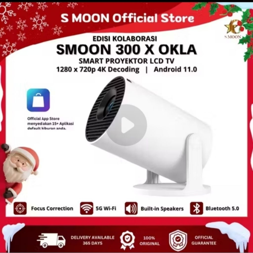 Proyektor Android HY300 Portabel second