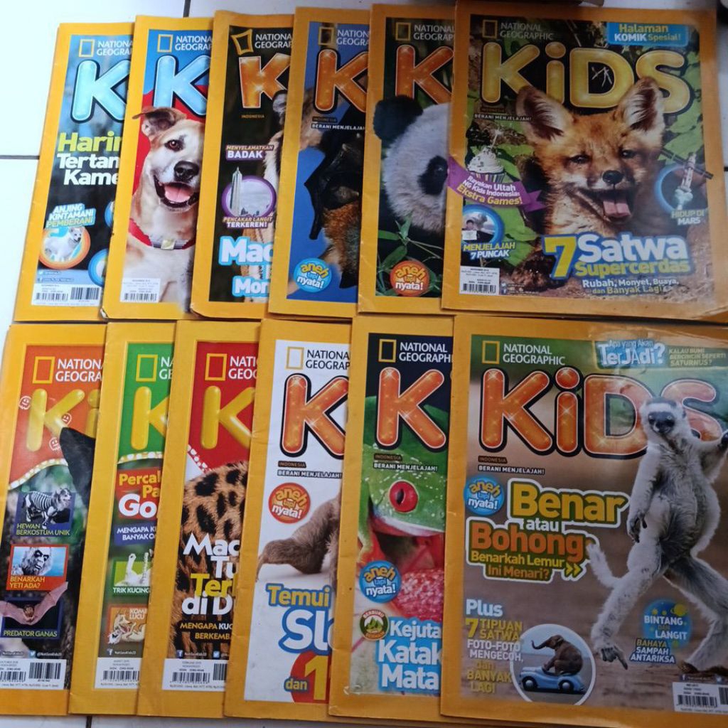 MAJALAH NATIONAL GEOGRAPHIC KIDS INDONESIA