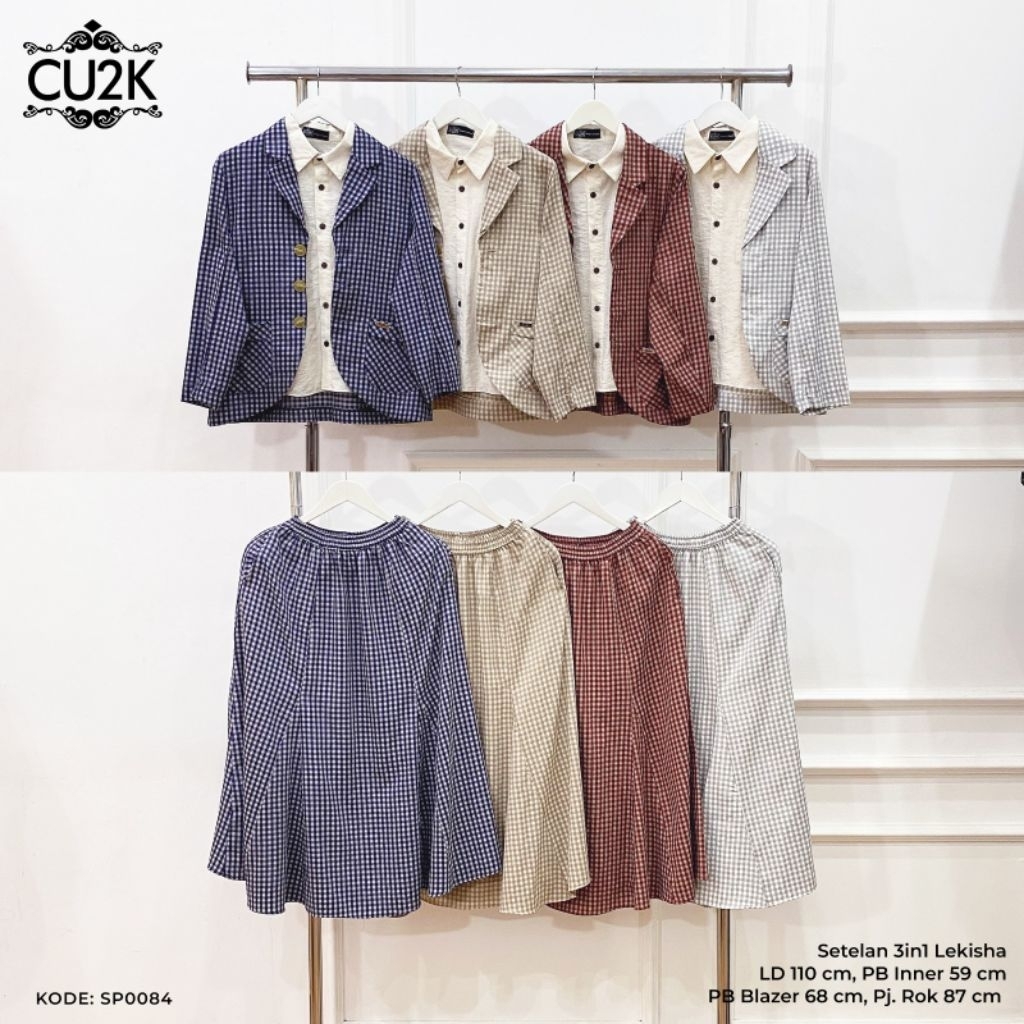 Setelan 3 in 1 Lekisha CU2K