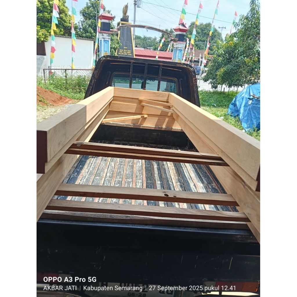 kusen pintu jati perhutani 6x12
