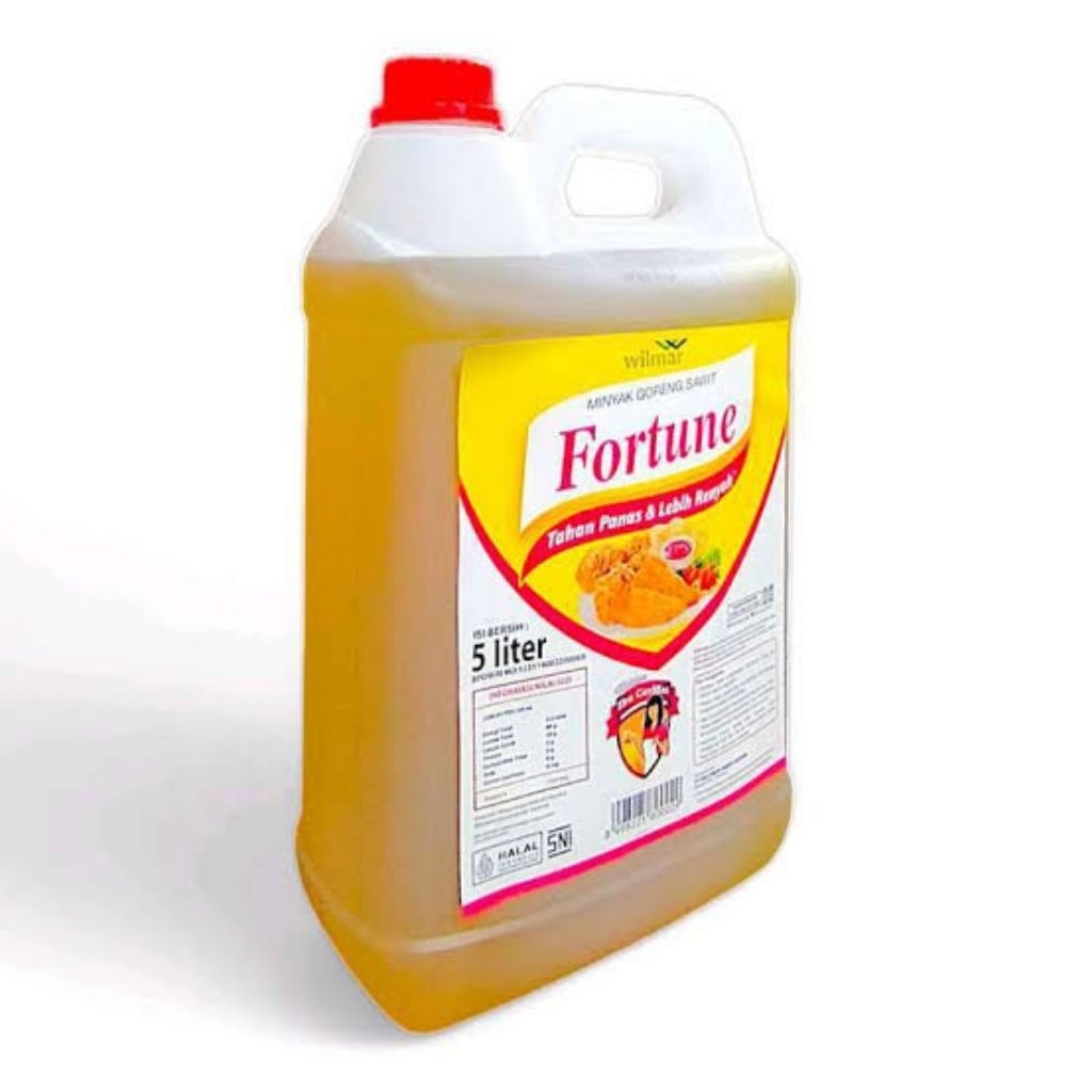 Minyak Goreng Fortune 5Lt / Minyak Goreng Murah / Minyak Goreng Promo / Minyak Goreng 5liter jerigen