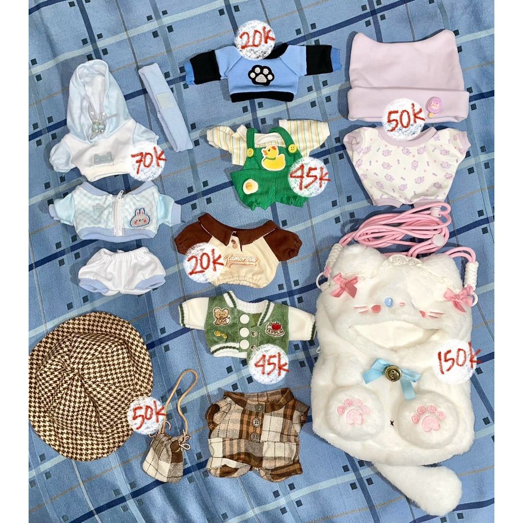 [PRELOVED] DOLL CLOTHES 20cm