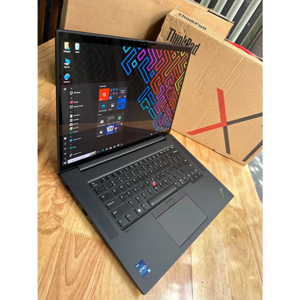 Laptop Lenovo X1 Extreme Core I9 32GB RAM 2TB SSD 16GB DDR5 Nvidia 3080ti Baru