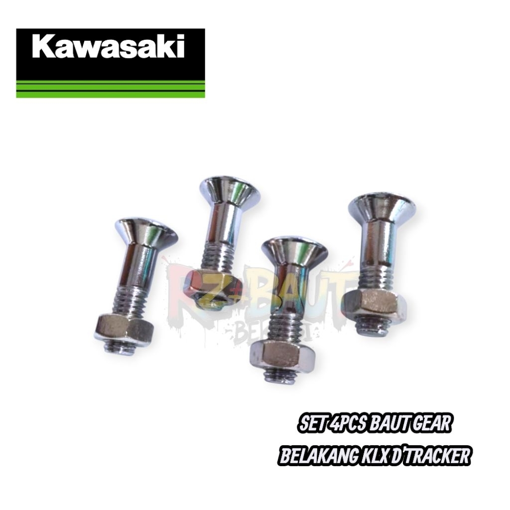 BAUT GIR BELAKANG KLX_BAUT GEAR GIR BELAKANG KLX BF D'TRACKER 150 KUALITAS ORIGINAL