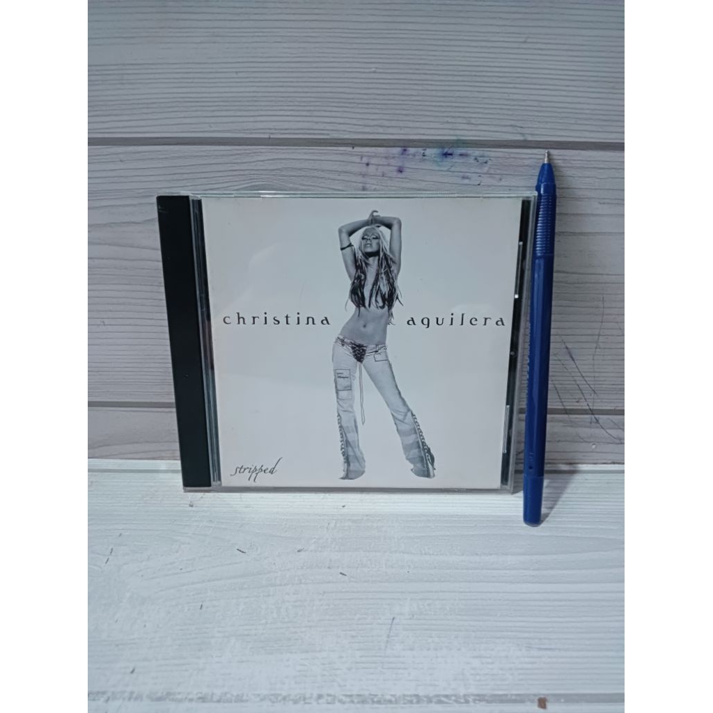 KASET CD Christina Aguilera Stripped