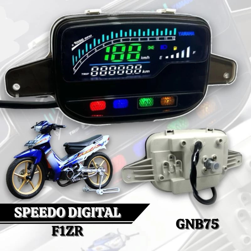 Speedometer Digital F1ZR FizR Force One Vega R Kilometer Digital