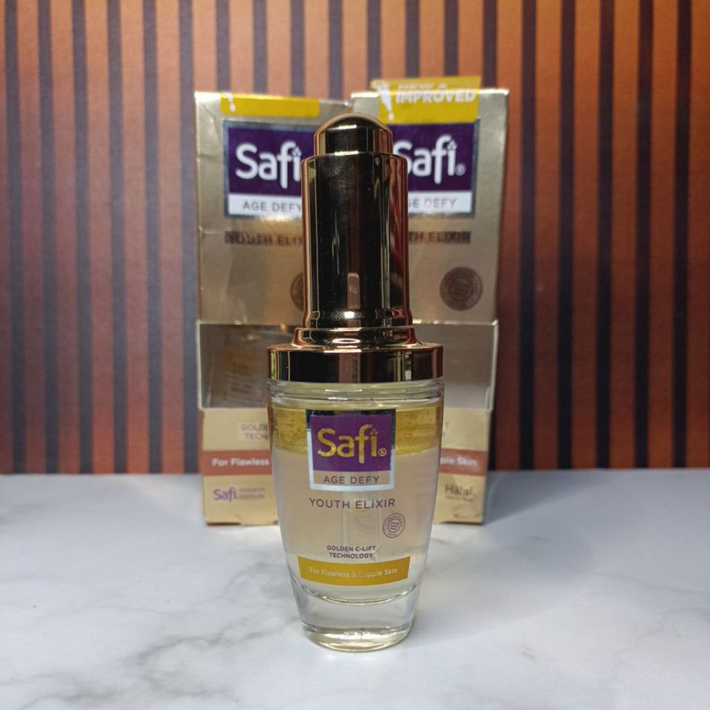 SAFI AGE DEFY YOUTH ELIXIR GOLDEN C-LIFT TECHNOLOGY For Flawless & Supple Skin | 3x ADVANCED RETINOI