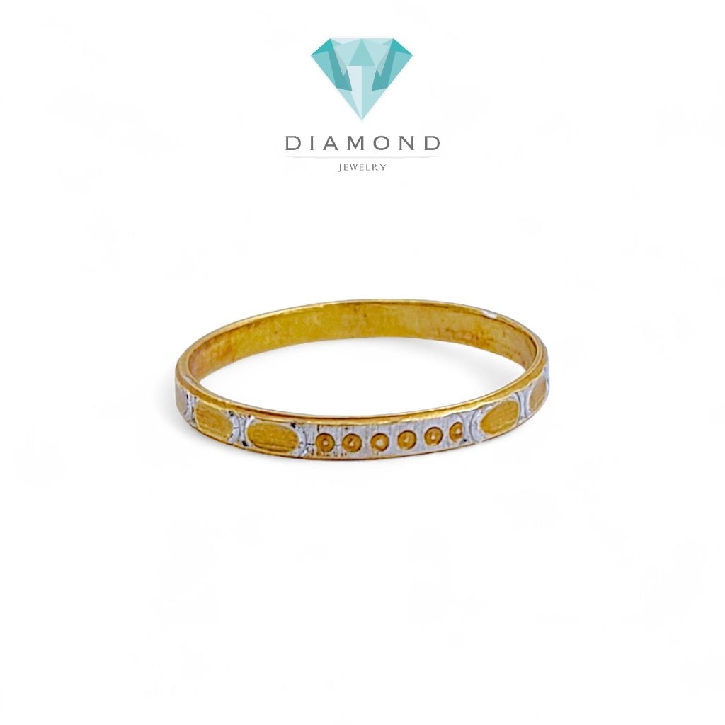 Gold Ring 23K / Cincin Emas 23K / Diamond Jewelry 22CMSWP2