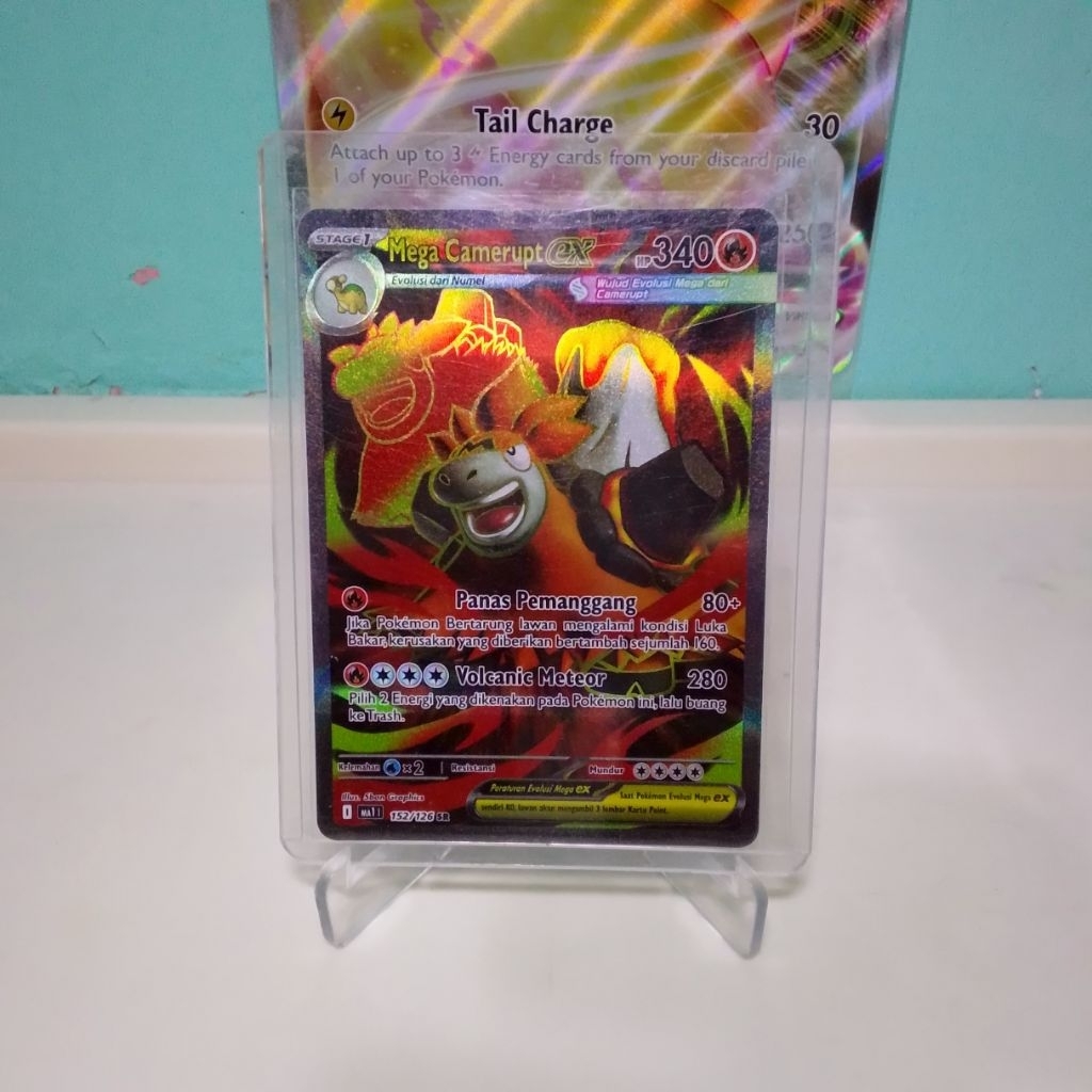 Mega Camerupt ex SR #152 Pokemon Evolusi Mega