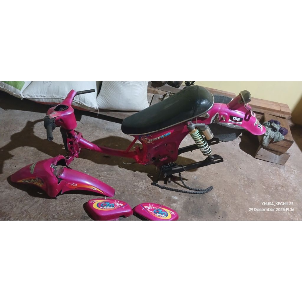 rangka set bekas motor c70