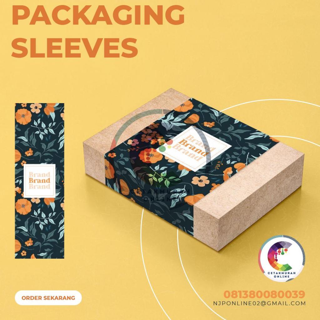 Paper Belt / Paper Sleeve / Label Segel Box , Custom Ukuran Katalog 2