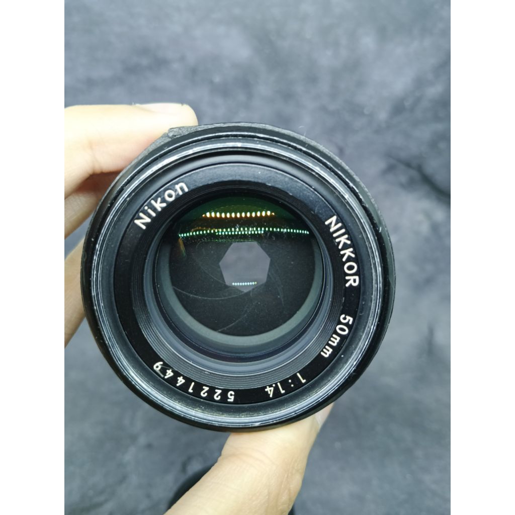 Lensa Manual Nikon Nikkor 50mm f1.4 ais BOKEH