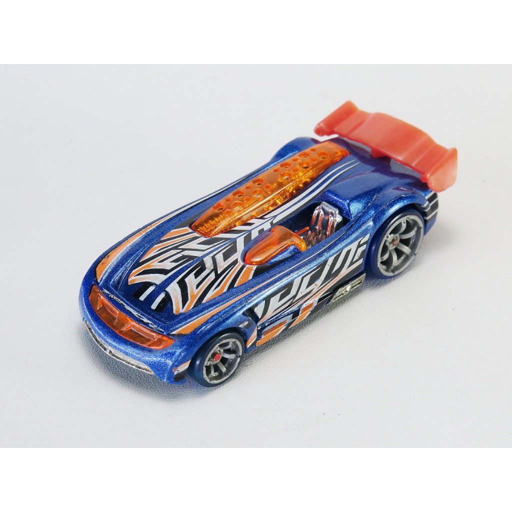 Hot Wheels loose Acceleracers Battle Spec Battlespec Teku 2005 CM6 - Biru
