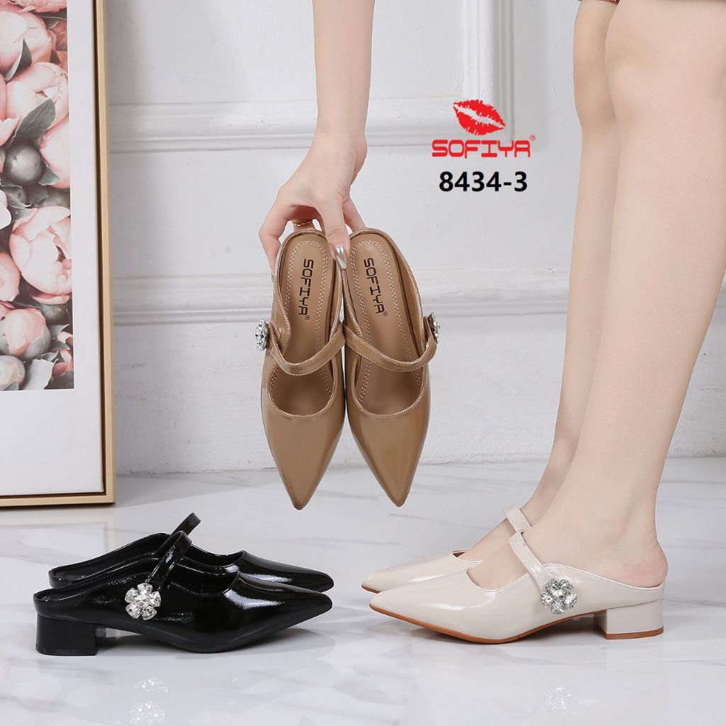 SEPATU HAK IMPORT WANITA SOFIYA 8434-3