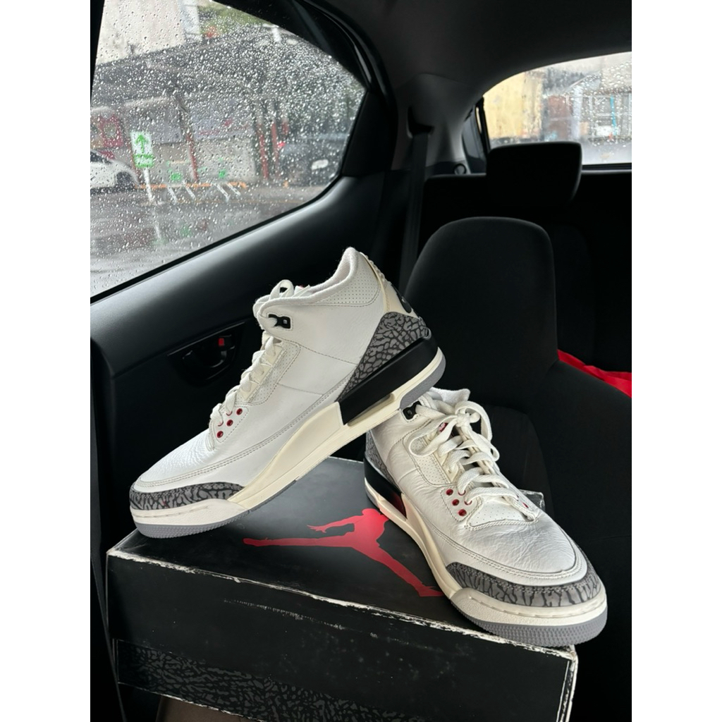 BARANG SECOND Air Jordan 3 White Cement