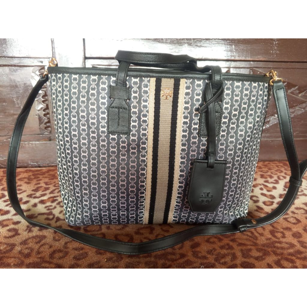 preloved Tory Burch Tote Gemini Link