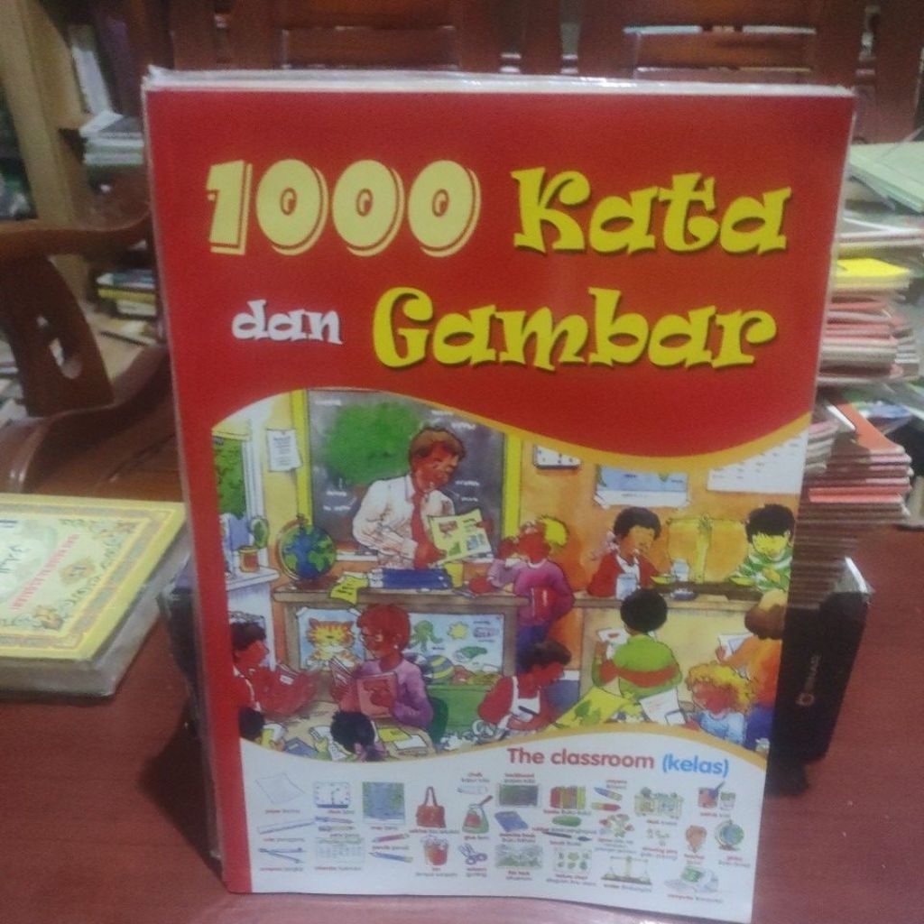 1000 KATA DAN GAMBAR ,THE CLASSROOM ( KELAS)
