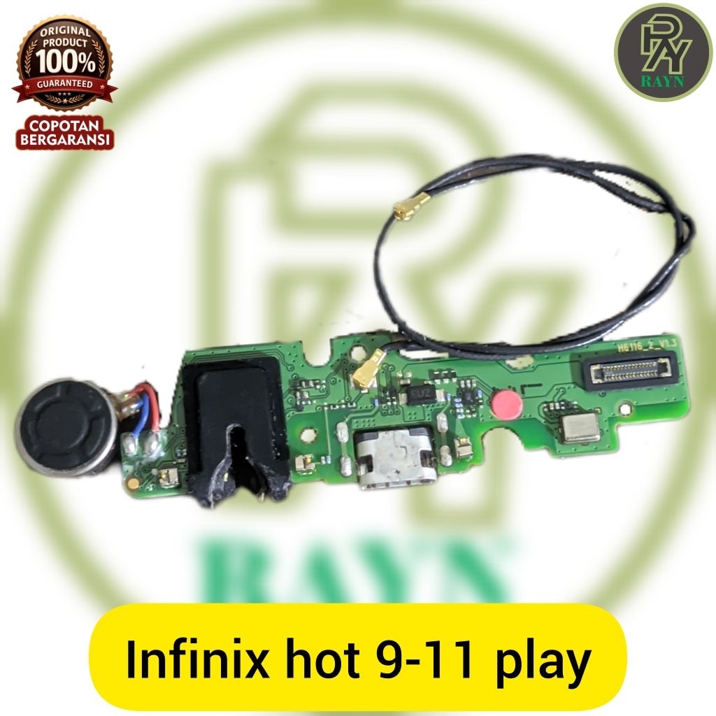 Papan cas antena Infinix hot 9 play hot 10 play hot 11 play original copotan bergaransi