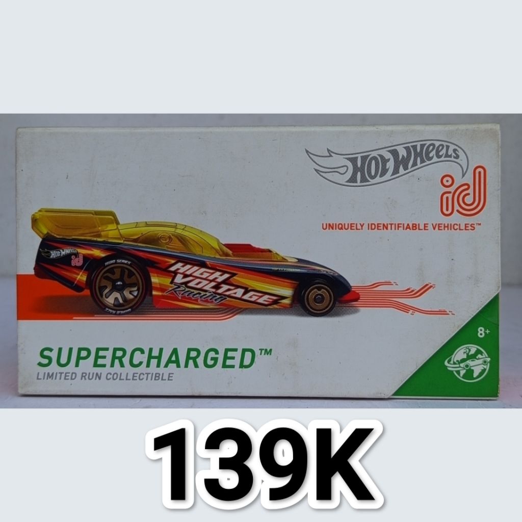 Hot Wheels ID Identify Limited Run Collectible Super Charged High Voltage Racing