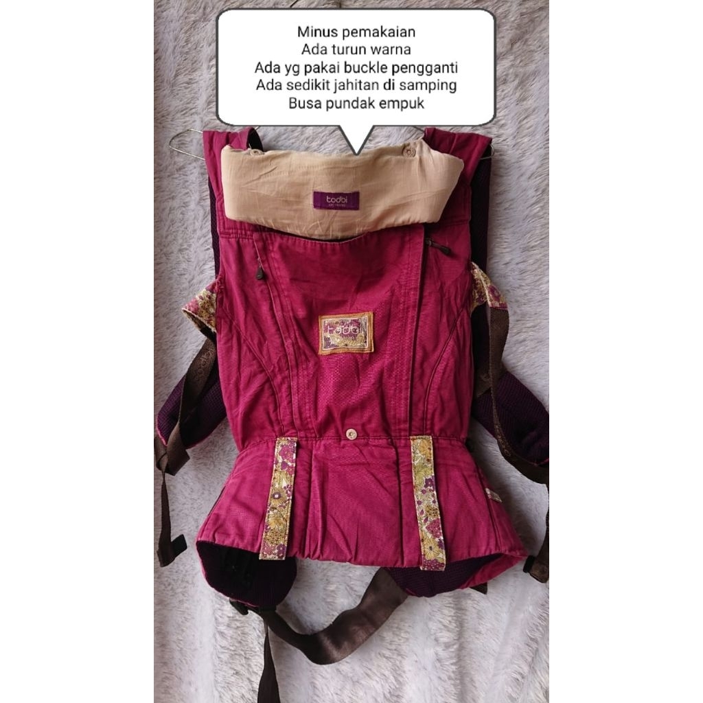 preloved gendongan ssc todbi