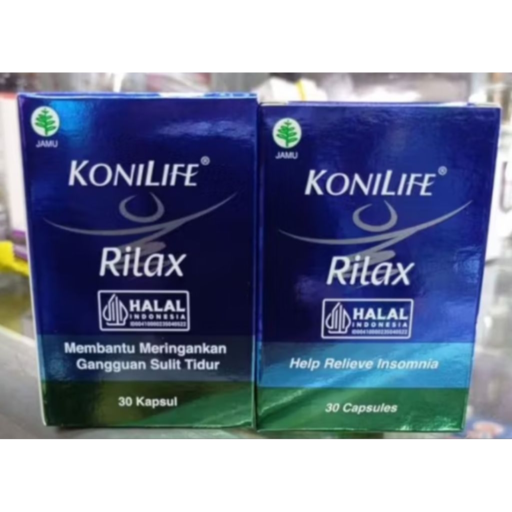 promo Rilax konilife untuk meningkatkan kualitas tidur isi 30 kapsul