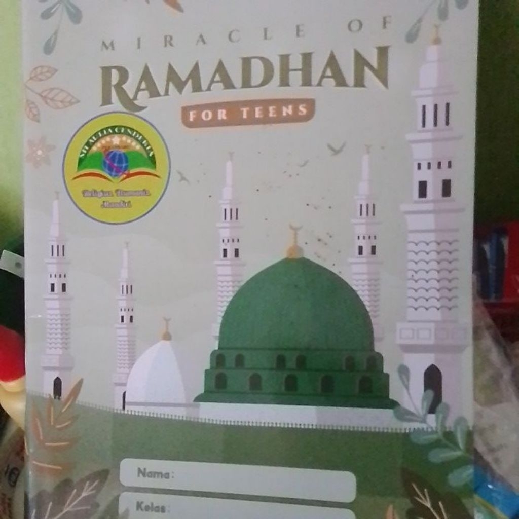 Buku Agenda Ramadhan Islami, untuk SD, SMP