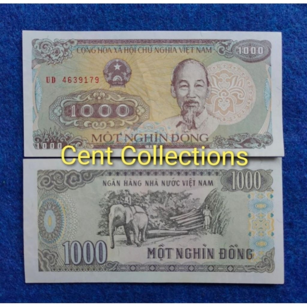 uang asing Vietnam 1000 Dong