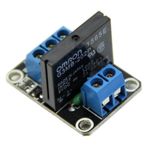 Modul SSR Omron 5v 1 Channel DC Solid State Relay Load 240vAC 2A G3MB