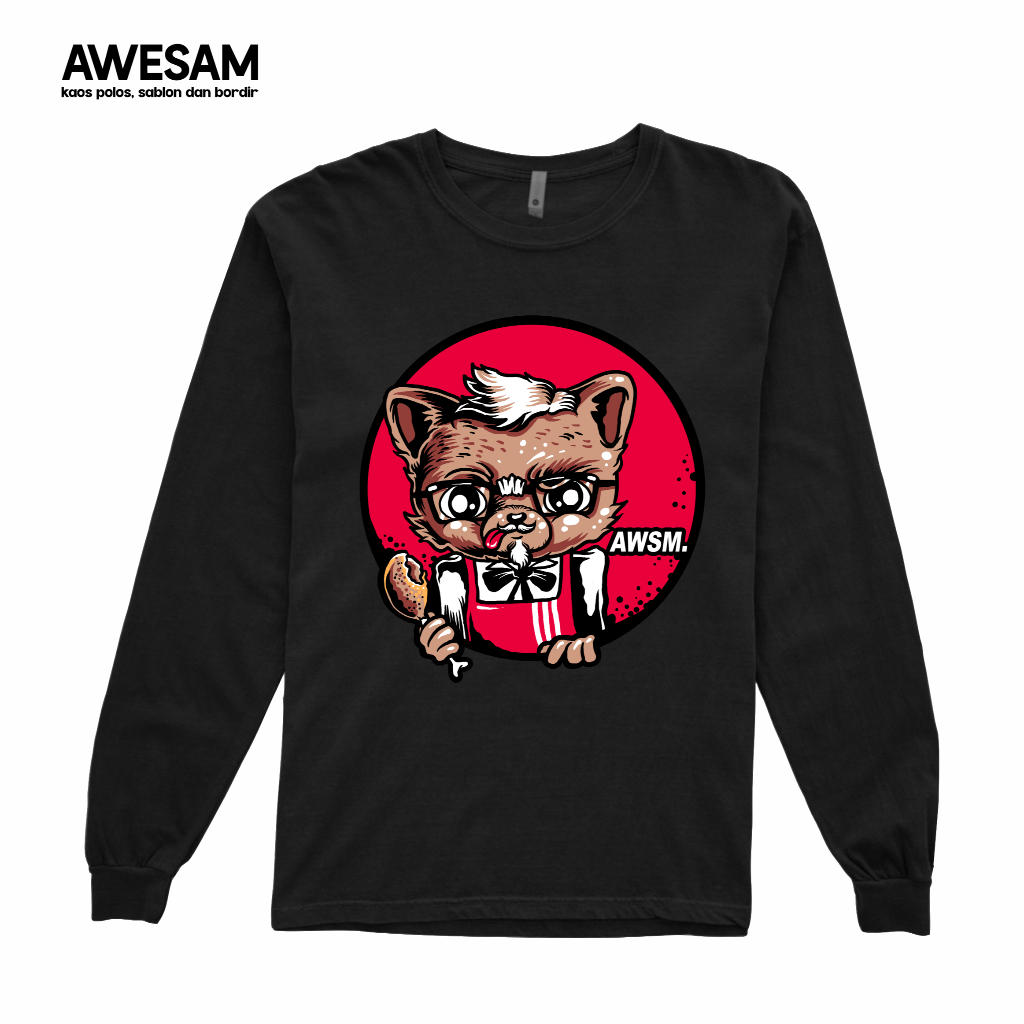 [ TERBARU ] KAOS SABLON AWESAM DISTRO - 039