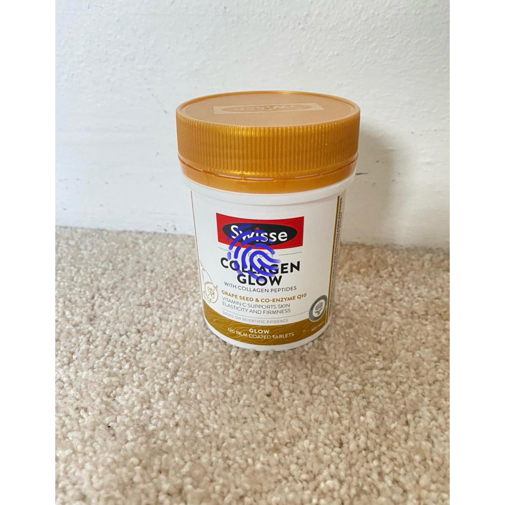 SWISSE Beauty Collagen Glow With Collagen Peptides 120 Tablets sisa 42 tablets - ORI AUSTRALIA