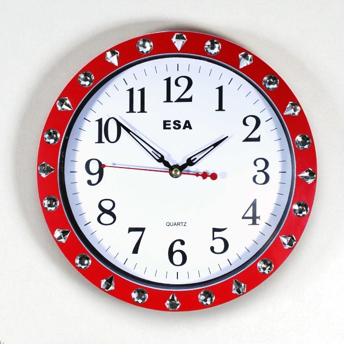 ESA Jam Dinding Suara Lonceng Bell Westminster Bunyi Tiap Jam E2434