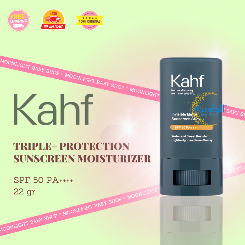 Kahf Invisible Matte Sunscreen Stick SPF 50 PA++++ 22g