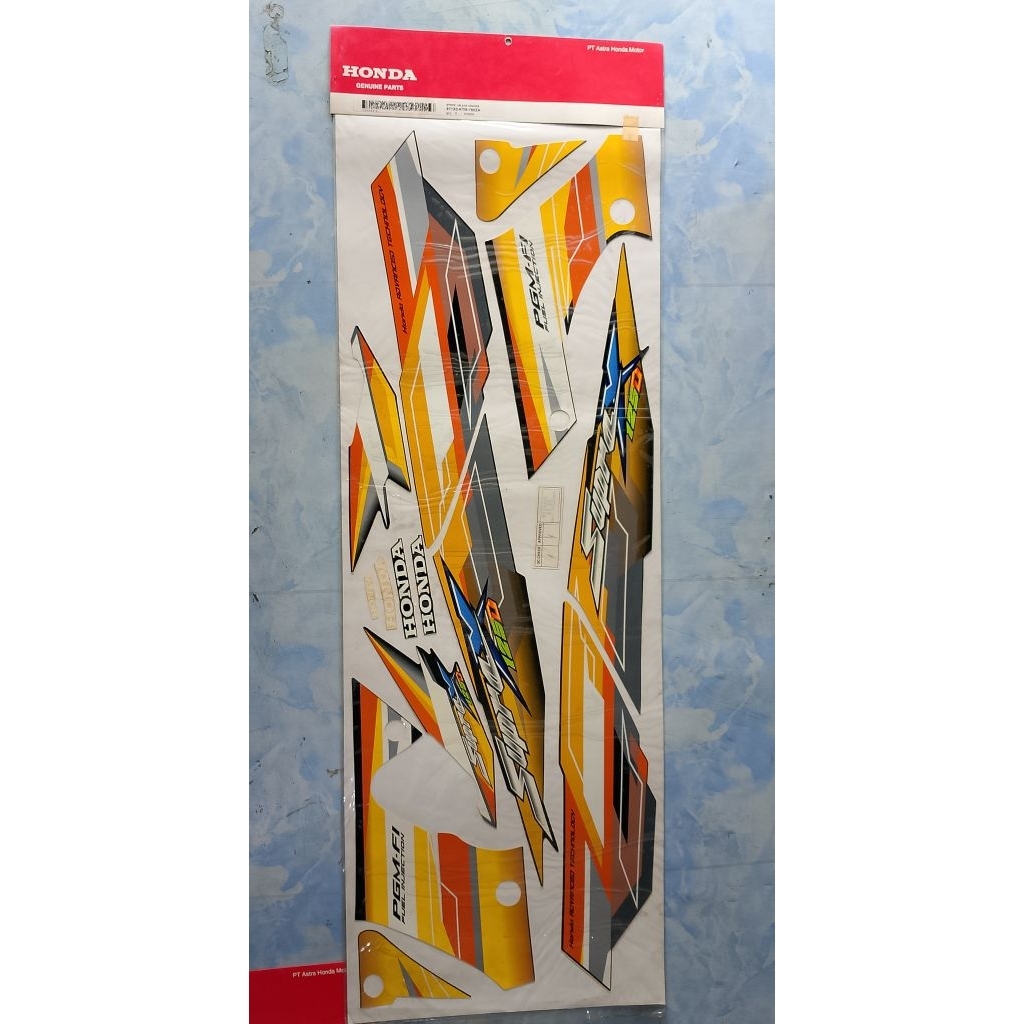 Striping Supra x 125 Fi