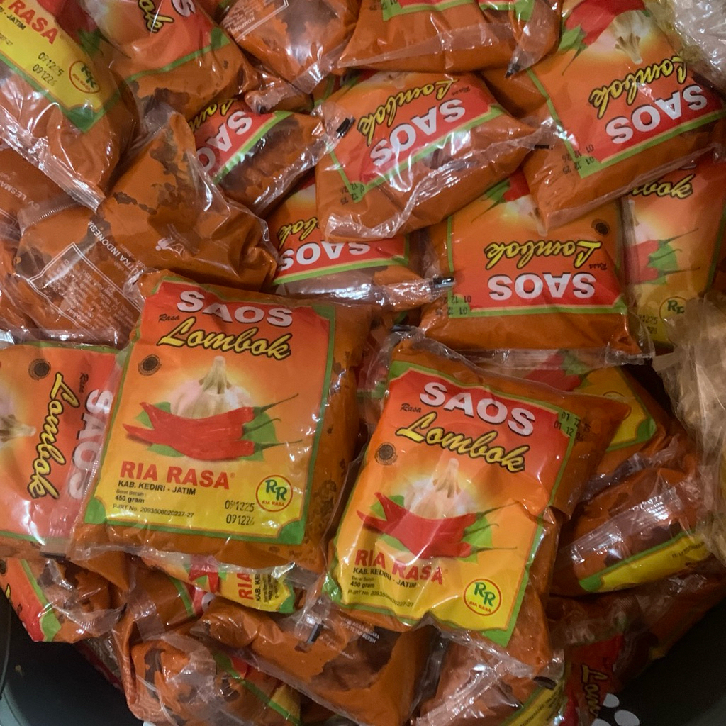 10 bungkus saos sambal saos mie ayam saos bakso saos gorengan