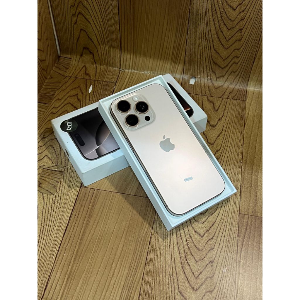 Iphone 16 pro 256Gb Hb 100% Cc 50x Like new mulus garansi panjang 1 Bulan pakai dari baru.