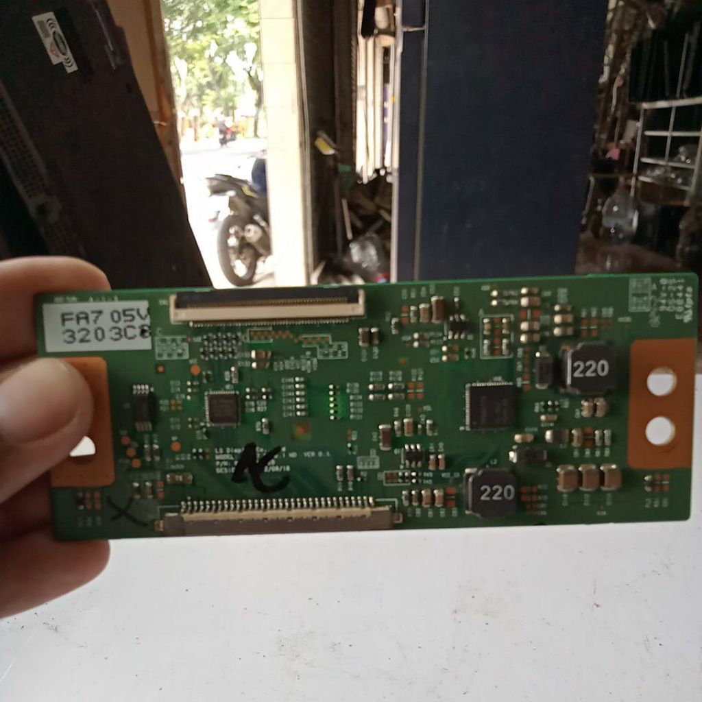 T-con ( timing control ) TV LED TOSHIBA