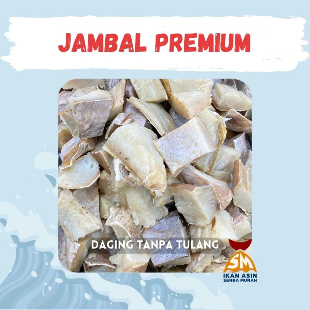 Jambal Premium | Ikan Jambal Potong | Ikan Asin