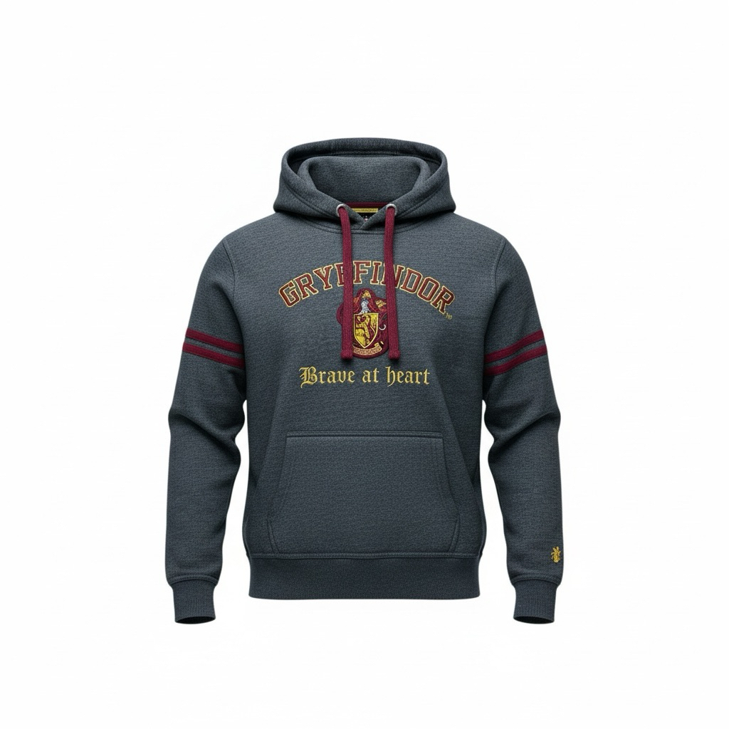 Original Gryffindor Hoodie- Harry Potter| Wizarding World Ukuran S Unisex