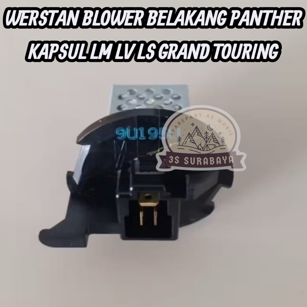 Werstan Werstand Westan Resistor Motor Blower Fan Kipas Angin AC Double Blower BELAKANG untuk Mobil 