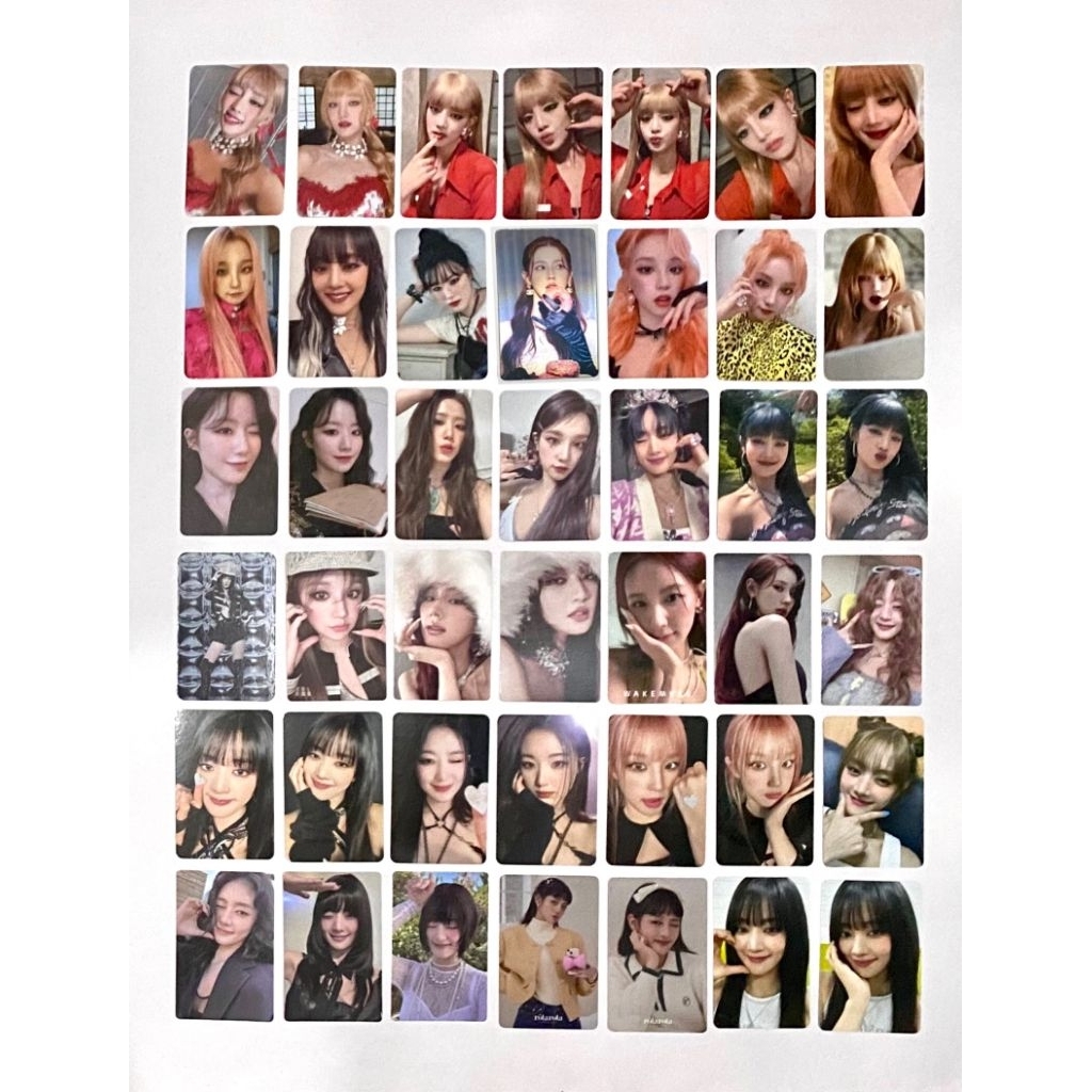 Photocard pc i-dle album pob miyeon minnie soyeon yuqi shuhua (g)i-dle gidle kpop