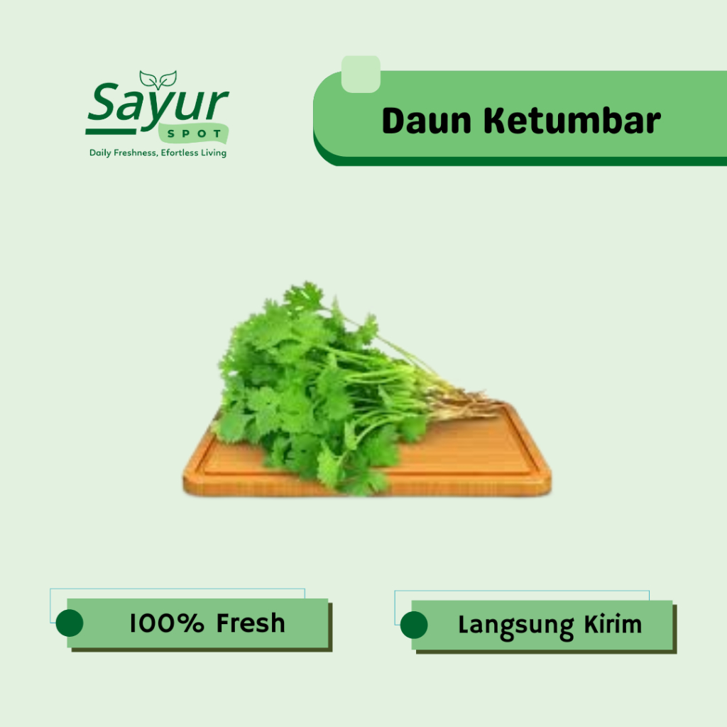Daun Ketumbar Akar / Wansui Akar / Sayur Segar | Sayur Spot Bekasi