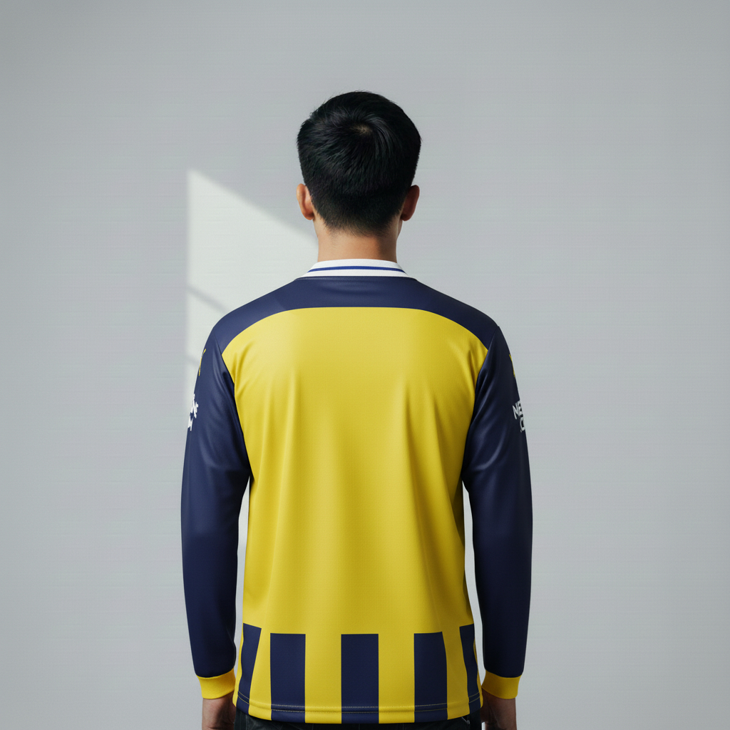 ATHLETIC SPORTWEAR - Jersey Fantasy Fenerbahce Home 2020-21 Fullprinting Casual - Atasan Lengan Panj